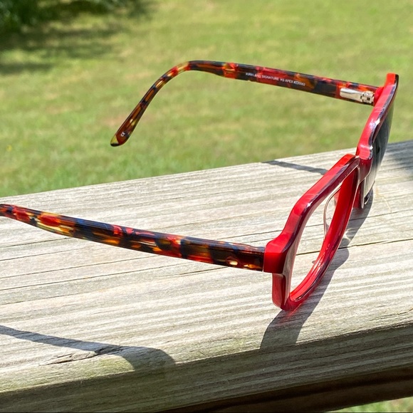 Kirkland Signature Red Tortoise sunglasses frames KS Apex #220062 - Picture 6 of 8